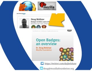Open badges presentation pdf