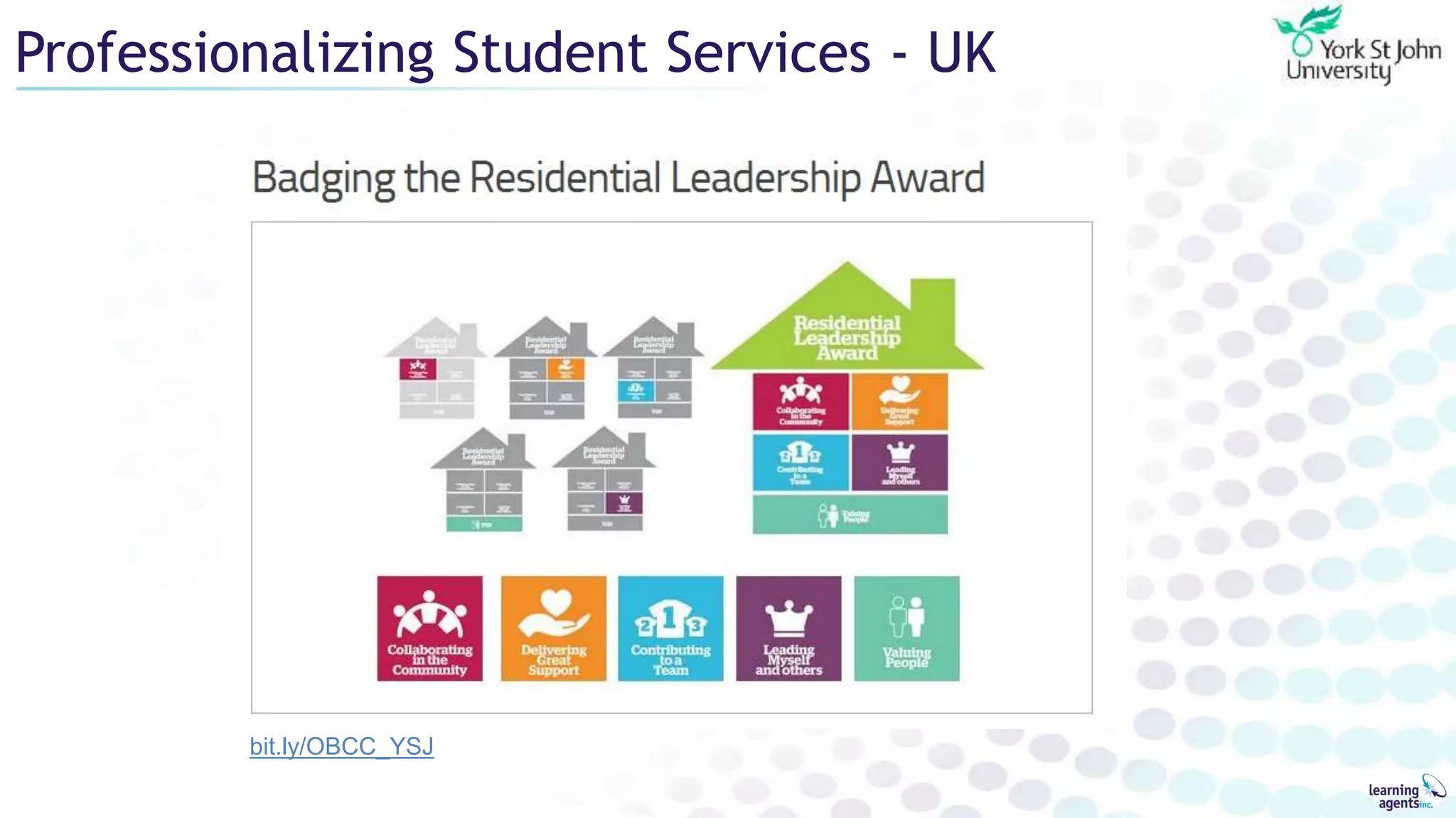 Professionalizing Student Services - UK
bit.ly/OBCC_YSJ
 