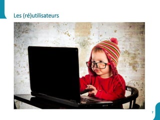 Les (ré)utilisateurs
7
 