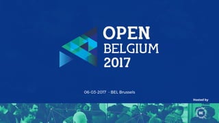 Hosted by
06-03-2017 - BEL Brussels
 
