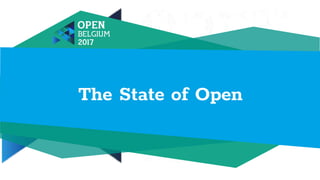 The State of Open
 