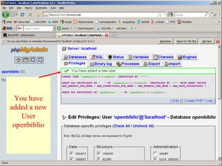 Installation of OpenBiblio on Windows XP using EasyPHP | PPT