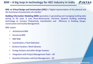 Building Information Modelling (BIM) in India | PPTX