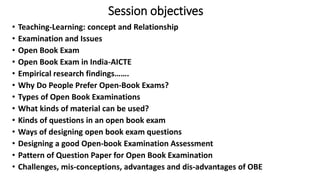 Open Book Example Open Book Examination | PPTX