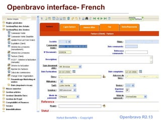 Openbravo interface- French  