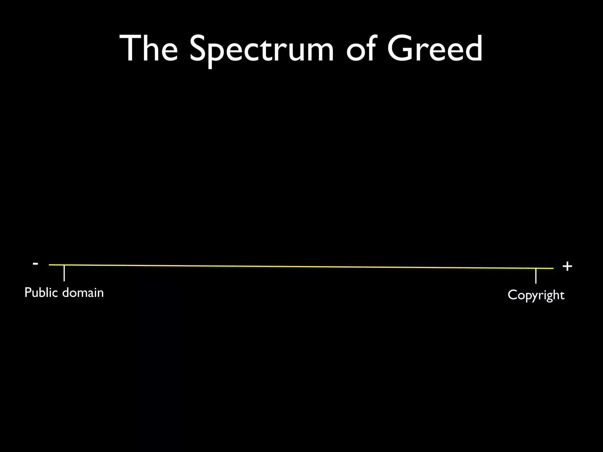 The Spectrum of Greed 
- + 
Public domain Copyright 
 