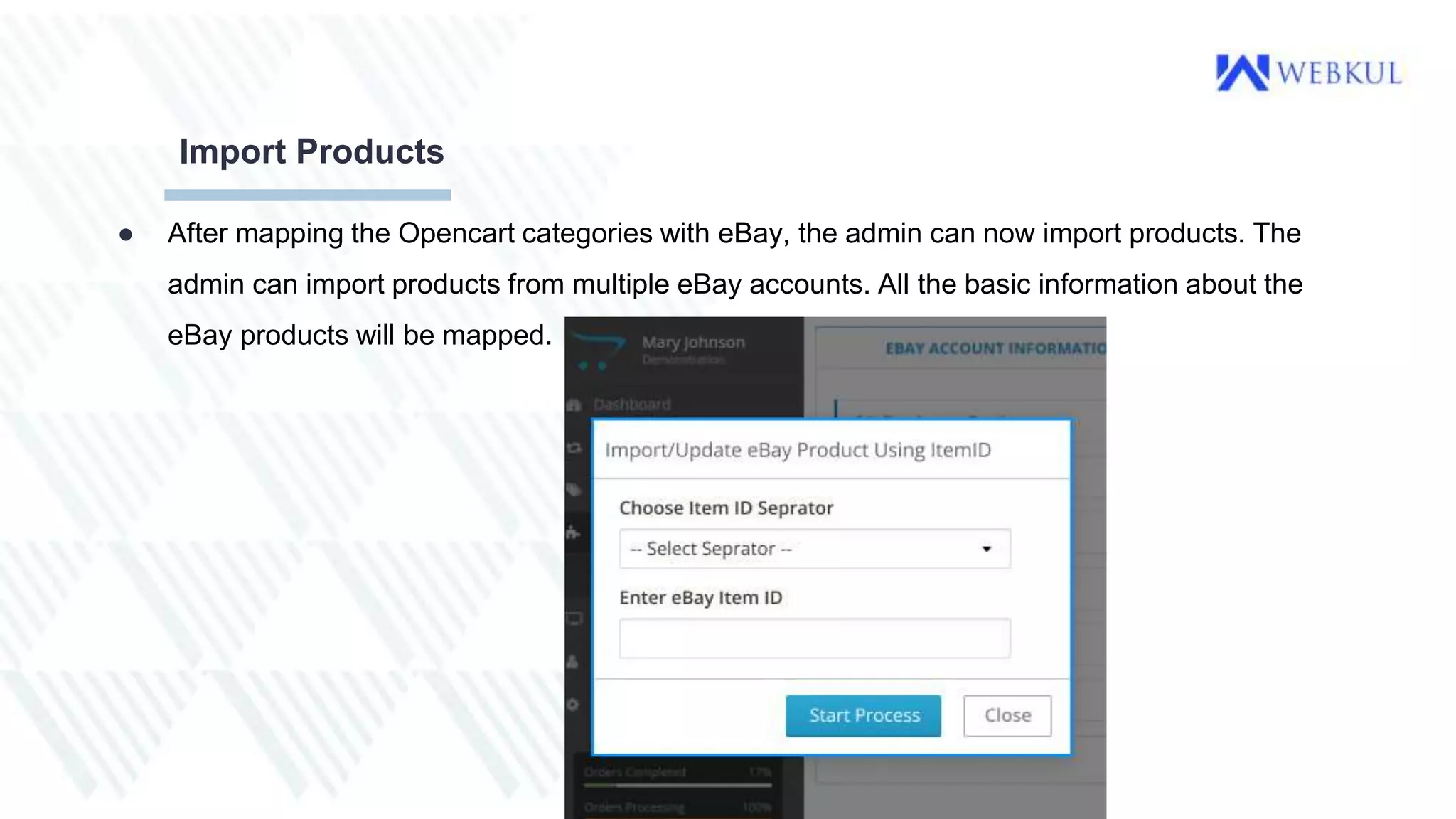 OpenCart Ebay Connector Plugin