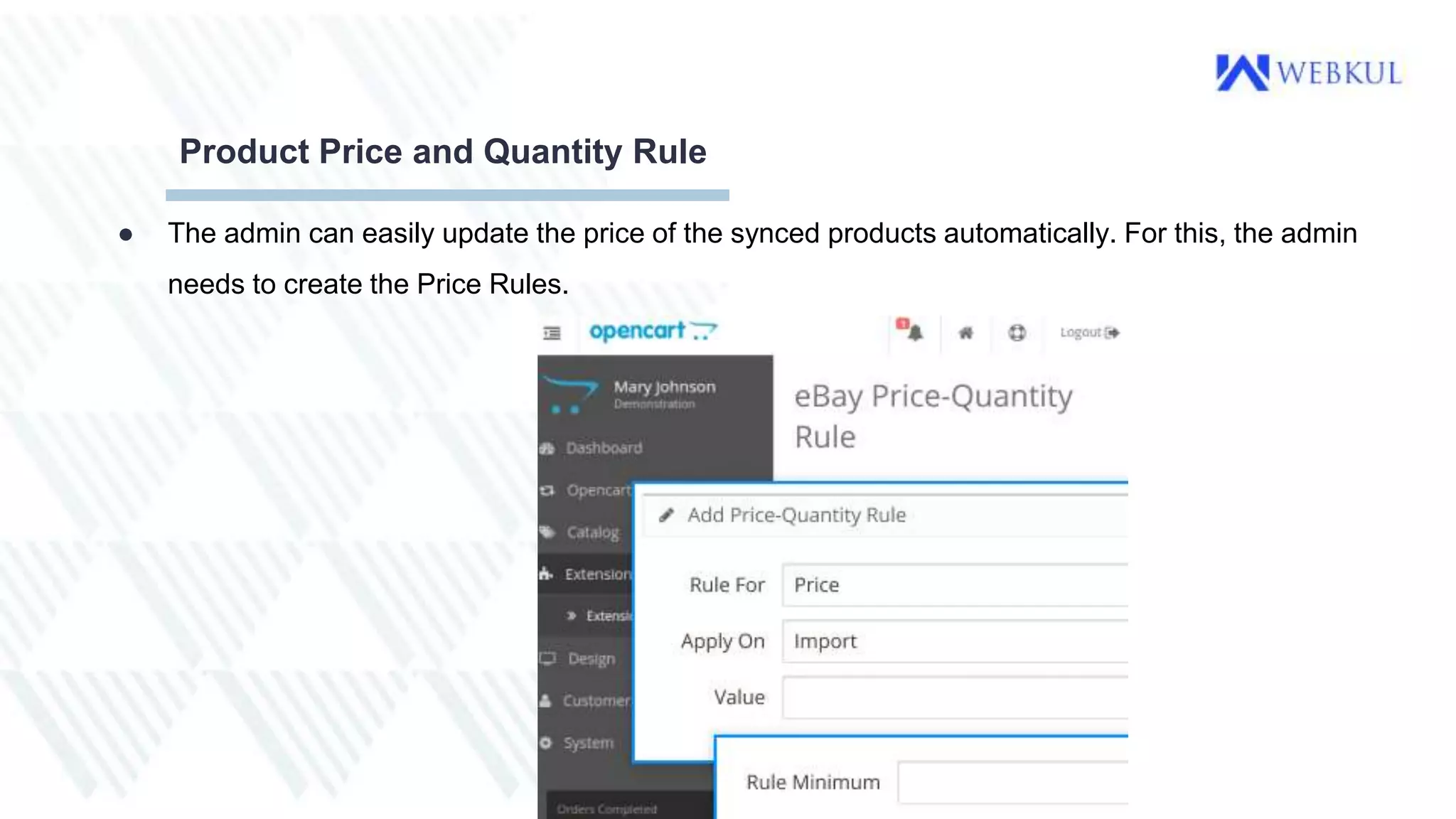 OpenCart Ebay Connector Plugin