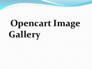 Opencart Image
Gallery

 