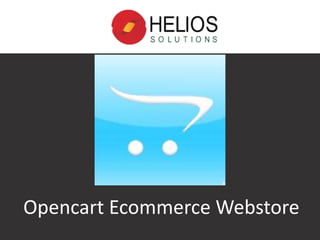 Opencart Ecommerce Webstore
 