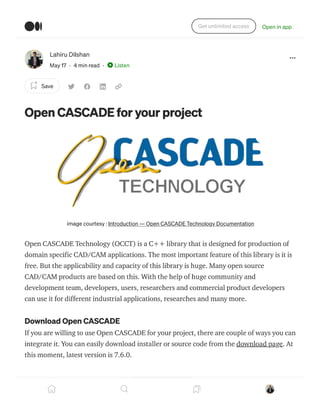 Open CASCADE for your project.pdf