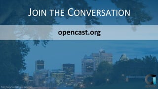 Orchestrating Self-Service Video Workflows with Opencast