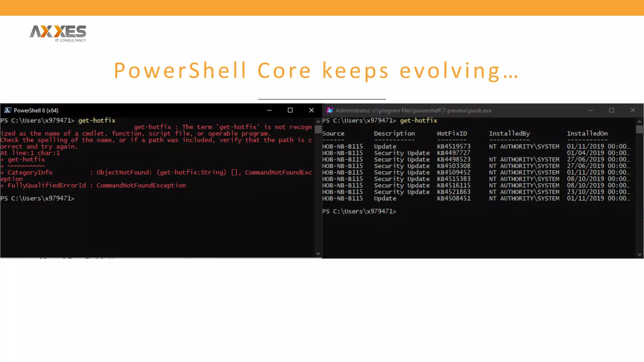 PowerShell Core keeps evolving…
 