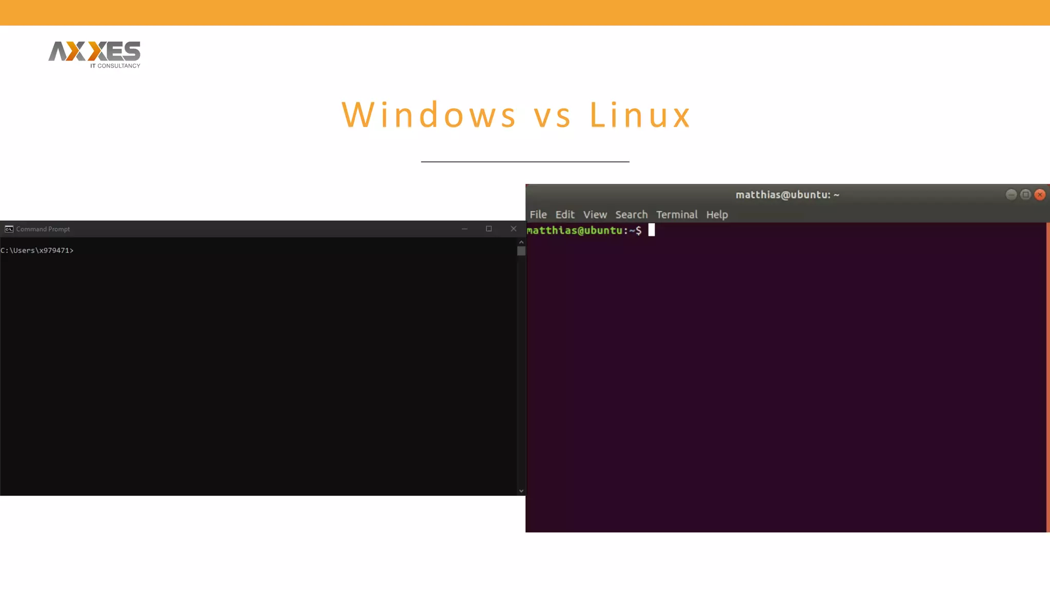 Windows vs Linux
 