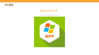 Solution?
 