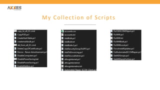 My Collection of Scripts
 
