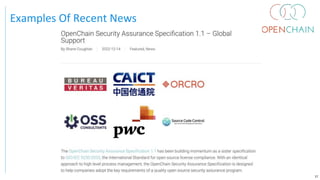 Examples Of Recent News
37
 