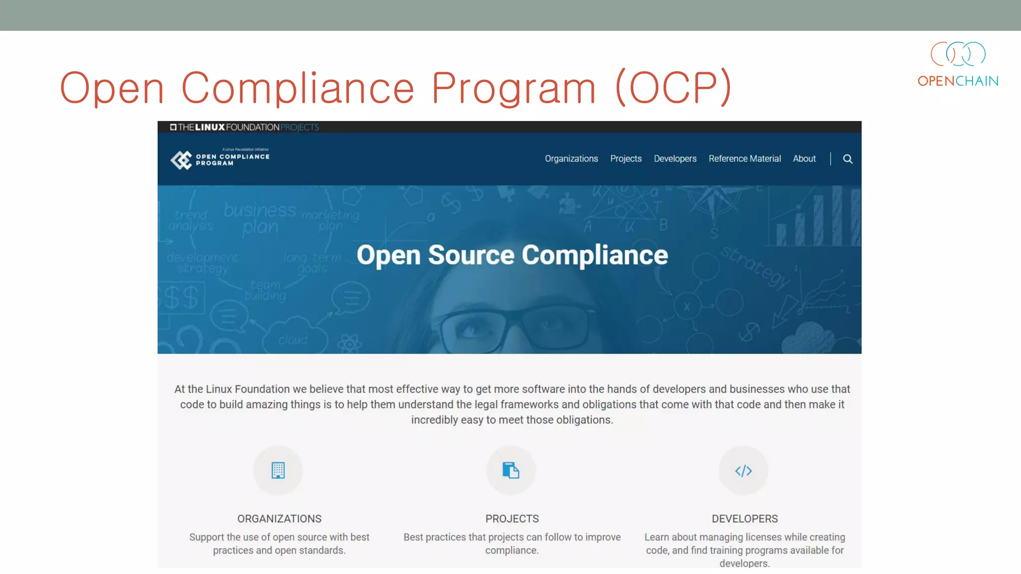 Open Compliance Program (OCP)
 