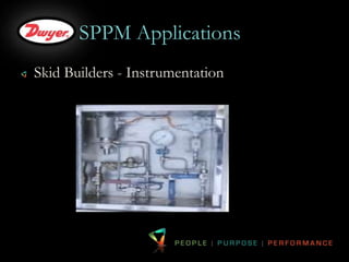 SPPM Applications 
Skid Builders - Instrumentation 
 
