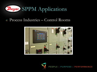 SPPM Applications 
Process Industries – Control Rooms 
 