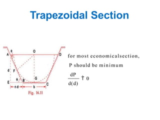 open channel flow in applied hydraulic engineering | PPTX