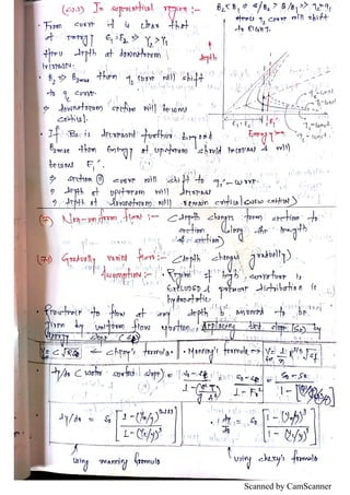 Open channel flow rahul sinha | PDF
