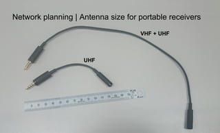 Page30
Network planning | Antenna size for portable receivers
 