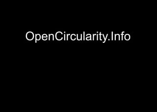 OpenCircularity.Info
 