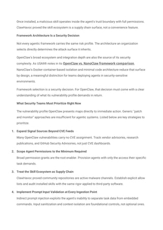 OpenClaw Security Crisis- Unpacking Agentic AI Risks In 2026 | PDF
