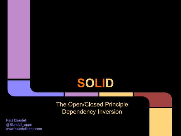 Understanding Solid Principles: Open Closed Principle – DFAMZ
