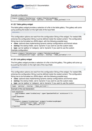 Open cms 8.5.1_documentation_v1.2 | PDF