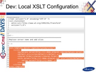 Dev: Local XSLT Configuration
 