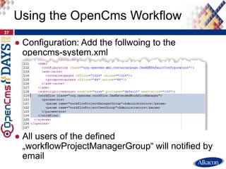 OpenCms Days 2015 Hidden features of OpenCms | PDF