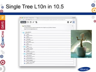 Single Tree L10n in 10.5
 