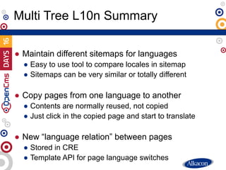 ● Maintain different sitemaps for languages
● Easy to use tool to compare locales in sitemap
● Sitemaps can be very simila...