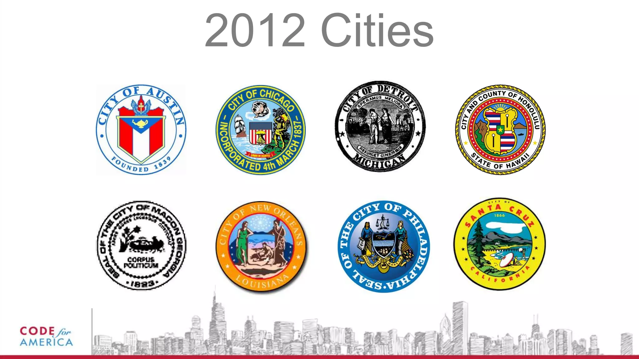 2012 Cities