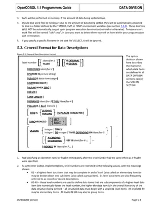 Open cobol programmers guide | PDF