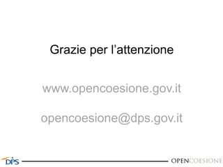 OpenCoesione: l’iniziativa di open government sulle politiche di coesione