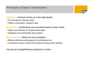 Open Collaboration