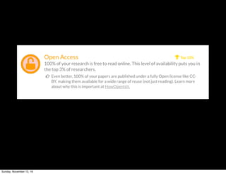 Sunday, November 13, 16
 