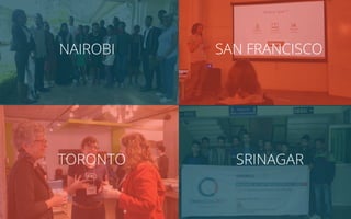 NAIROBI
TORONTO
SAN FRANCISCO
SRINAGAR
 