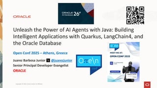 Unleash the Power of AI Agents with Java: Building Intelligent ...