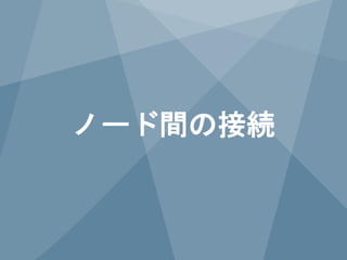 34 Copyright © 2014 Juniper Networks, Inc. www.juniper.net
ノード間の接続
 