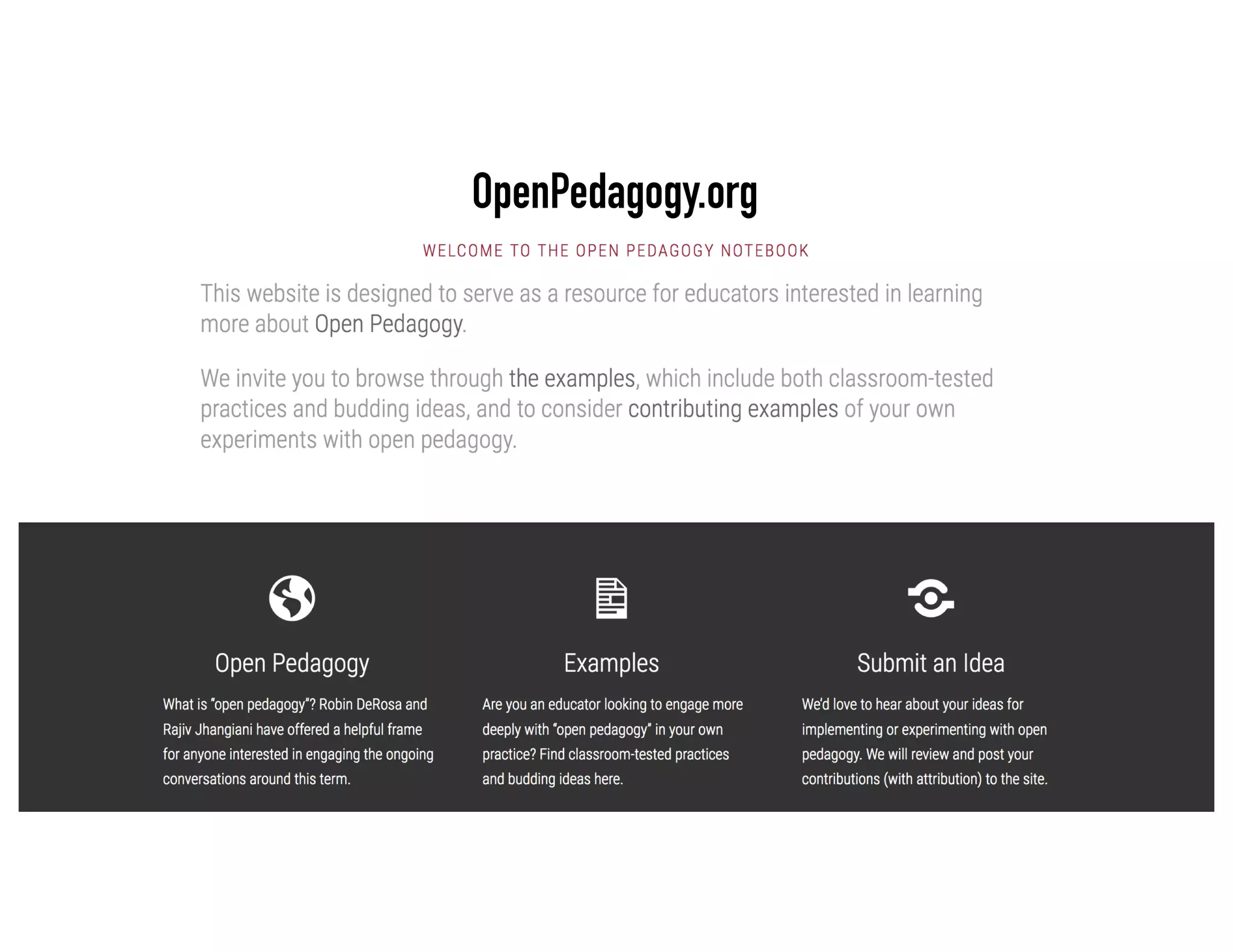 OpenPedagogy.org
 
