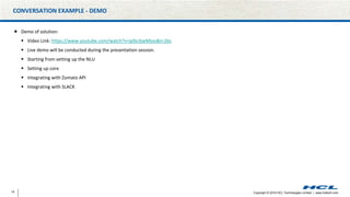 Open conversational ai framework for building contextual chatbots and ...