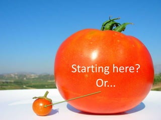 Starting here? 
Or... 
 