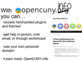 OpenCUNY Presskit
