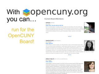 OpenCUNY Presskit