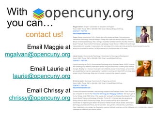 OpenCUNY Presskit