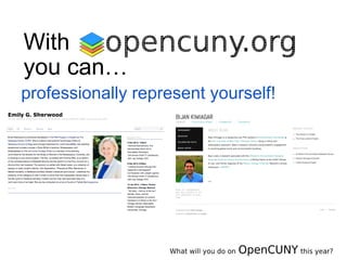 OpenCUNY Presskit